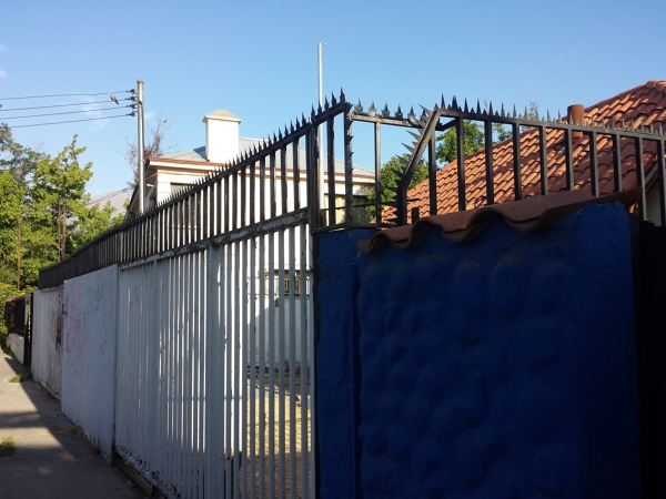 montaje de puntas y extension de reja 