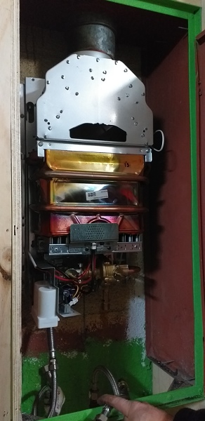 INTALACION DE CALEFONT