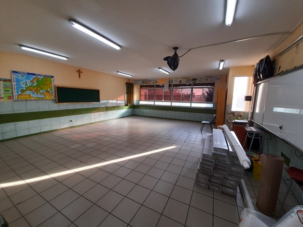 sala de clases antes