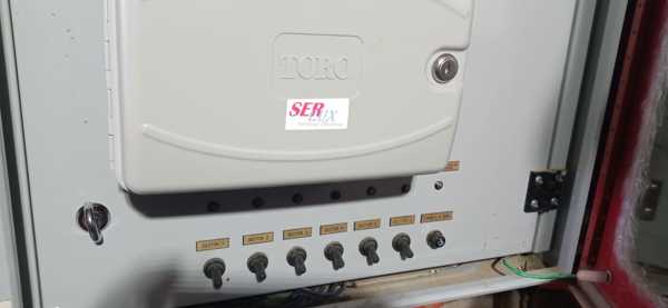 Instalador de controlador para regadio