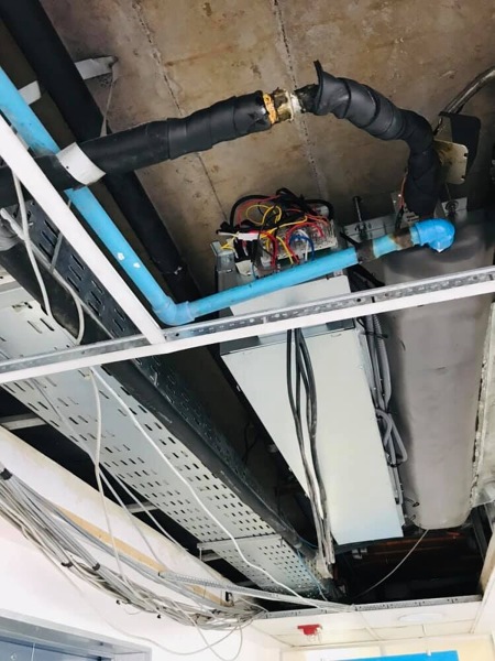 Foto Instalaci n Equipo Fan Coil De Intelligent Air Conditioning 