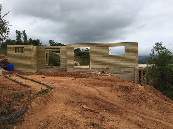 Construcción cabaña4