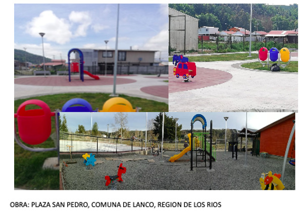 PLAZA SAN PEDRO COMUNA DE LANCO