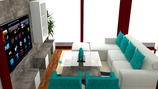 Foto: Diseño Living Dpto de House Dkor #472313 - Habitissimo