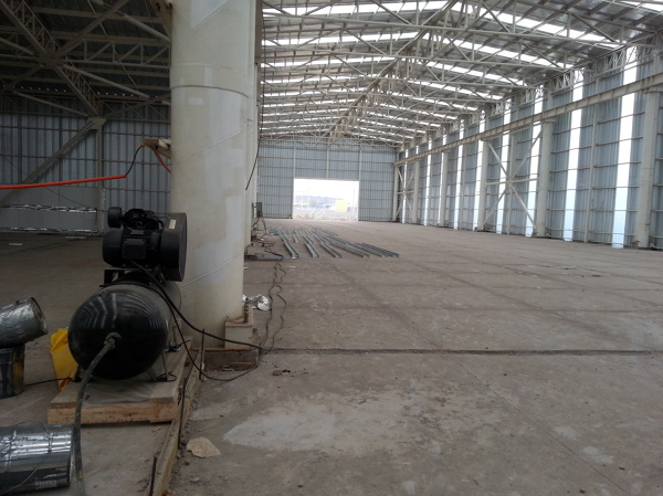 Construccion de Galpon