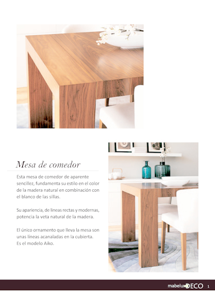 Diseño Mesa Comedor