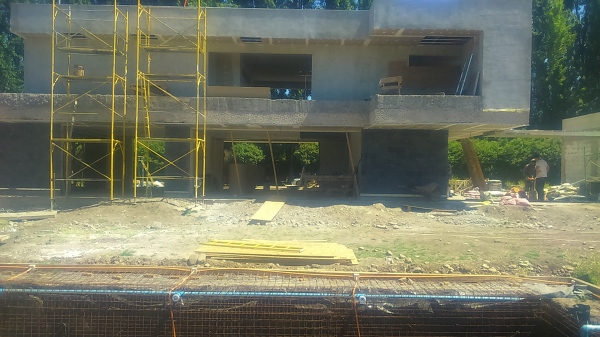 Vista posterior casa Vergara - Ugalde