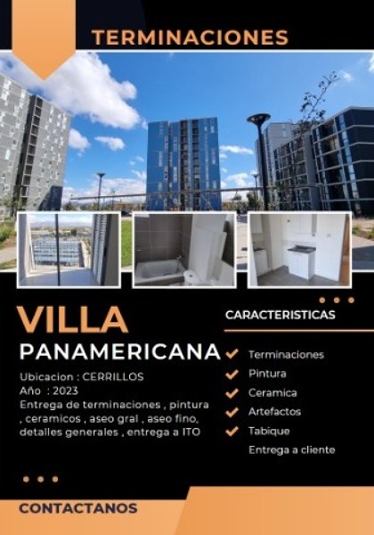 TERMINACIONES VILLA PANAMERICANA