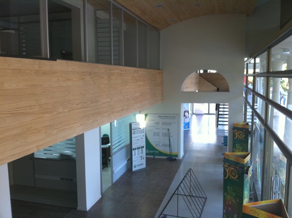 Vista interior oficina