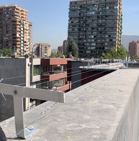 Instalación perfiles anti posamiento (palomas)
