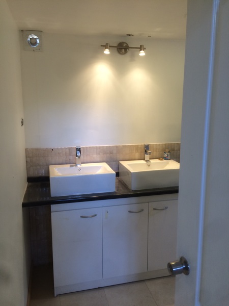 Instalacion luminarias Baño