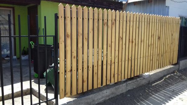 Remodelación de reja y portón de corredera.