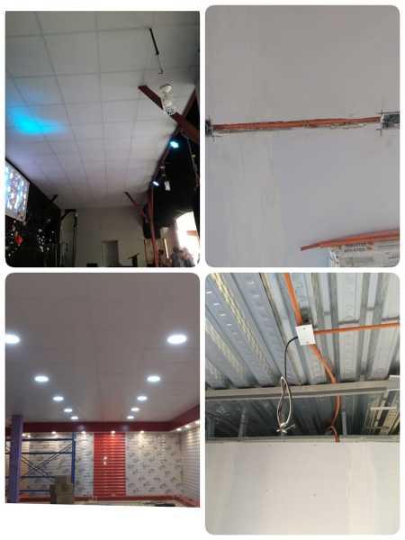 Instalaciones eléctricas y Techo americano