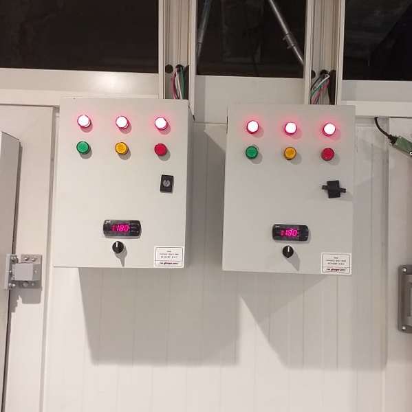 Alimentación de cámara de frío 380 v