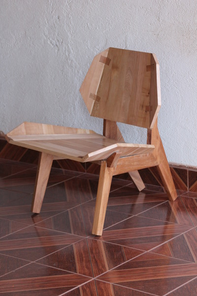 Silla de lenga y cedro