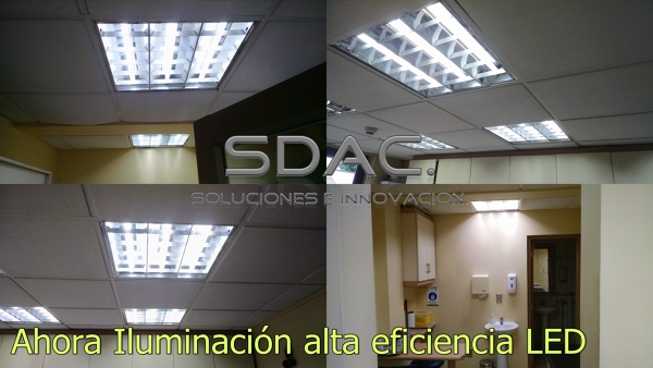 Mejoramiento de alumbrado Laboratorio clinico.