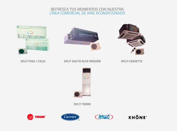 Linea Comercial Aire Acondicionado