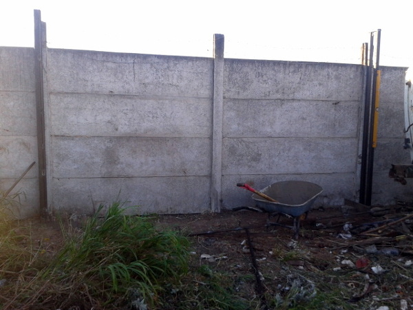 muro a botar 