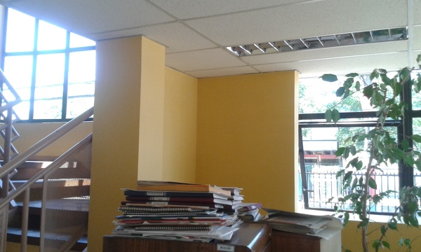 Pintura muro de Cooperativa 