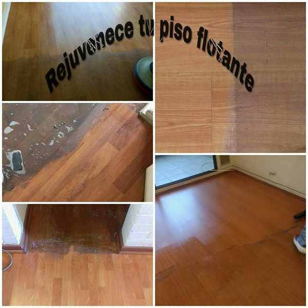 Decapado de piso flotante