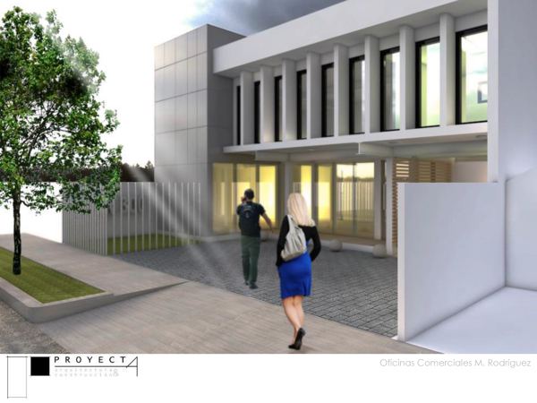 Render / Imagen exterior oficinas