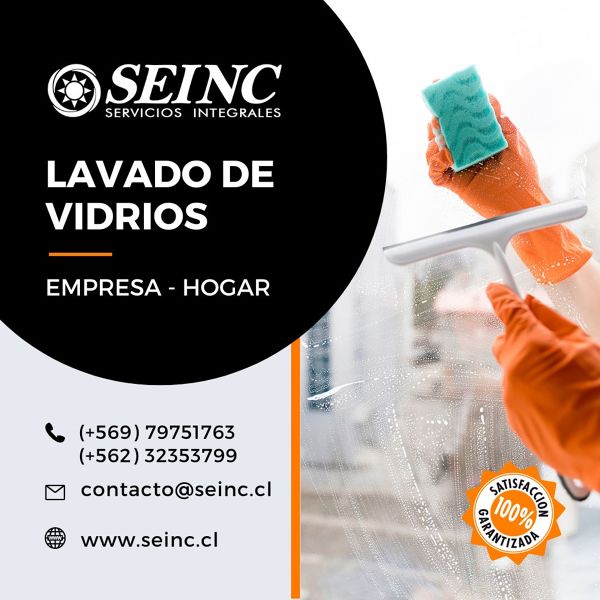 LAVADO DE VIDRIOS
