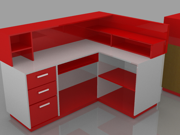 Mueble recepción Veterinario