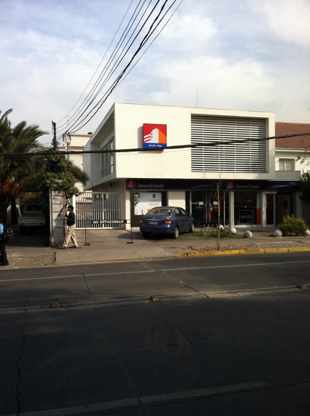 Proyecto sucursal BancoEstado. Av Salvador, comuna de Providencia, Santiago