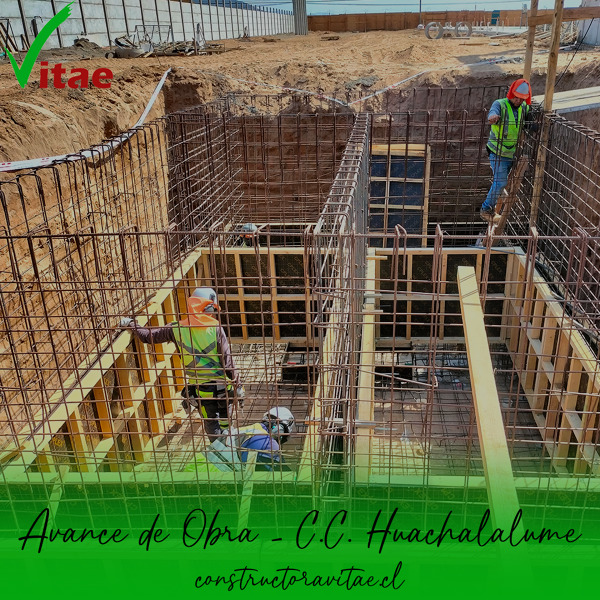 Moldaje camara de agua.