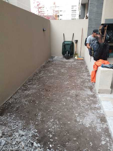 Impermeabilización y revestimiento en terraza