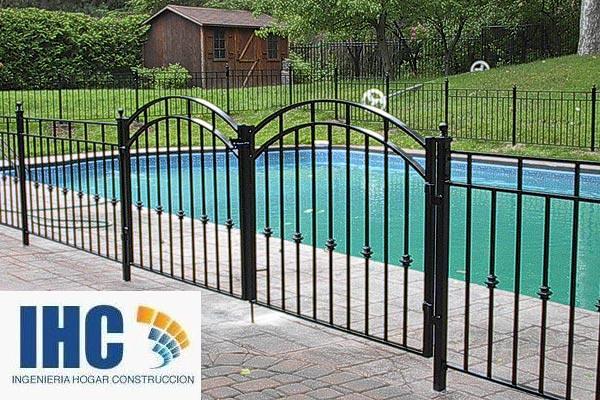 Rejas cierres perimetrales piscinas y portones entrada principal hogar