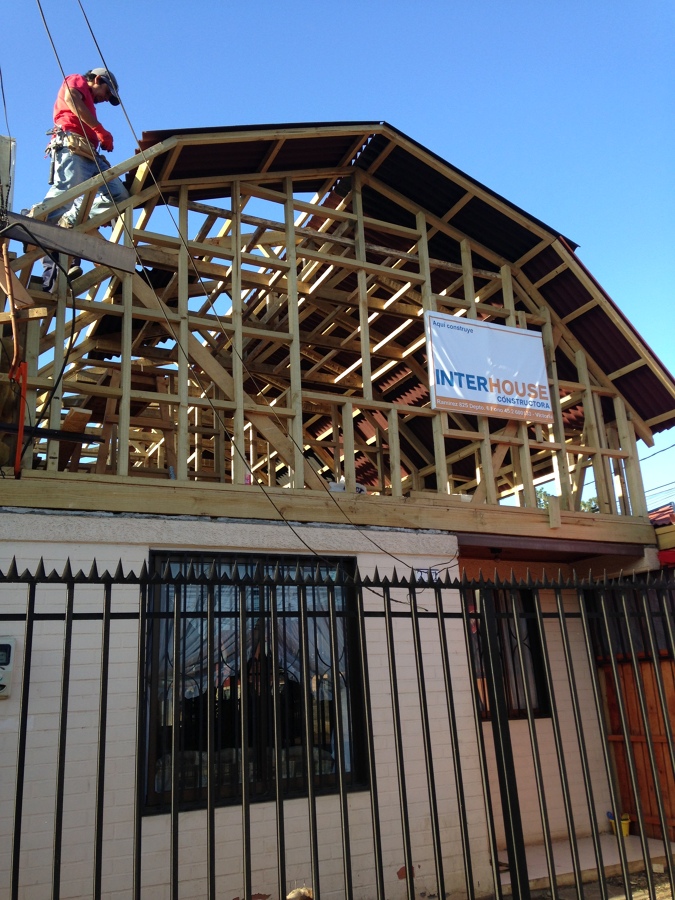 Ampliación casa Rebolledo, Temuco.