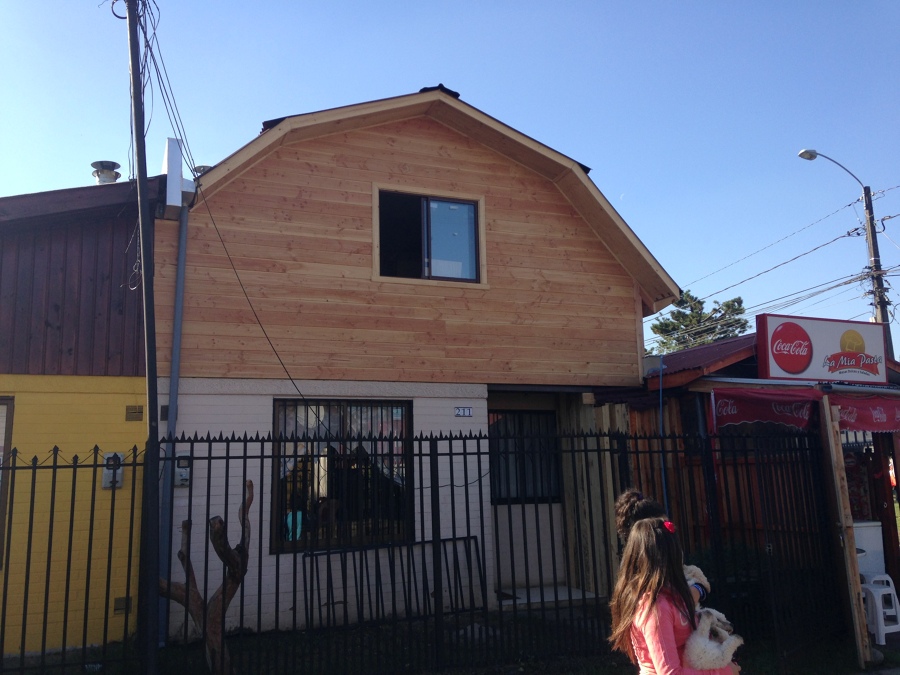 Ampliación casa Rebolledo, Temuco.