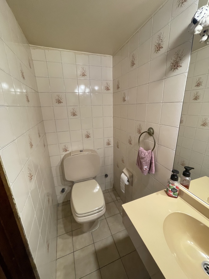 Antes baño visita
