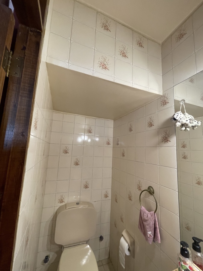 Antes baño visita