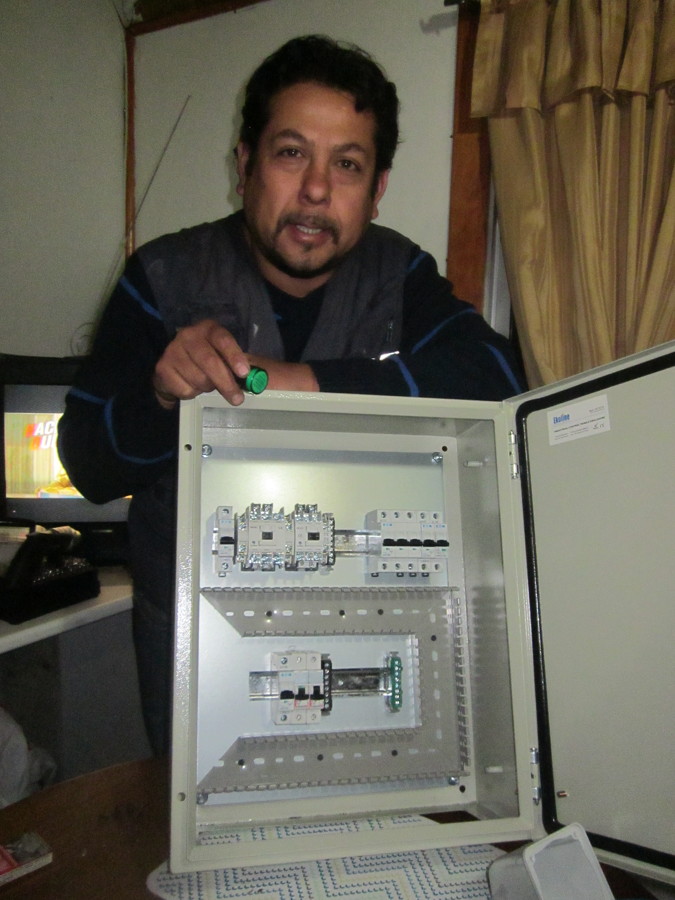 armado de tablero de fuerza y control
