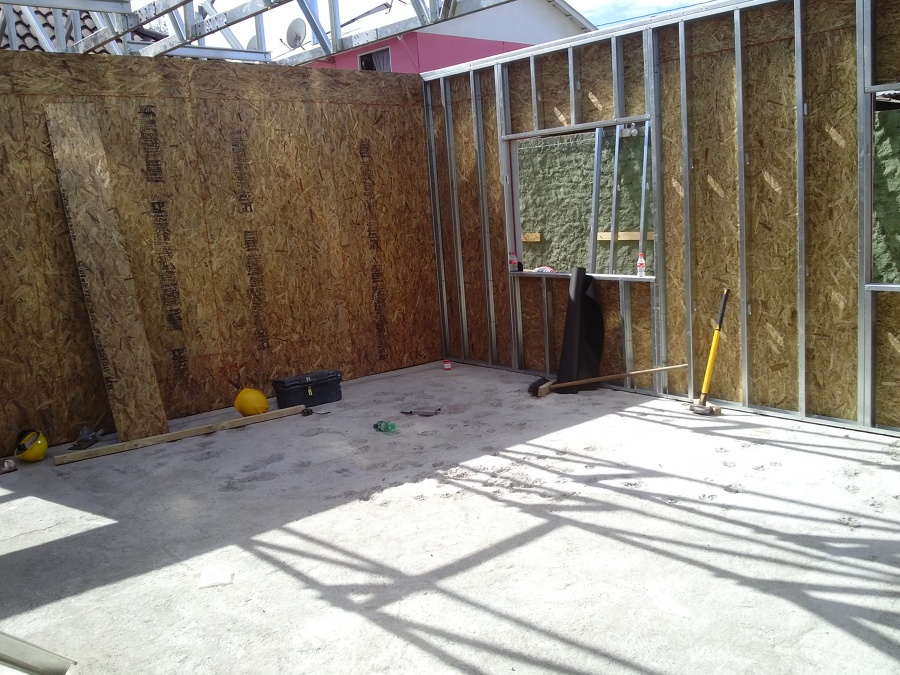 avance muros perimetrales