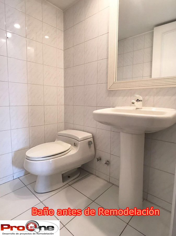 Baño antes de remodelar