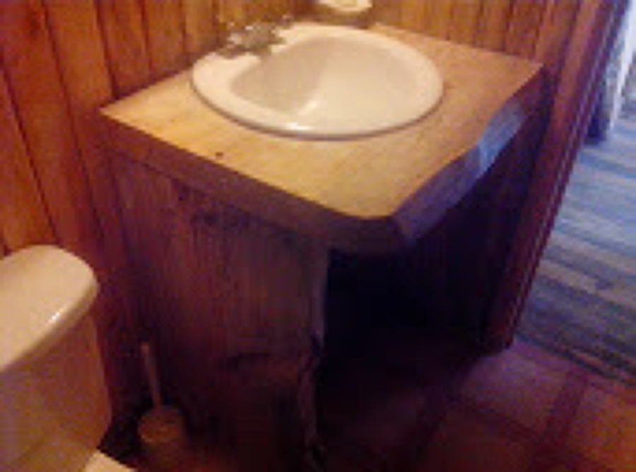 baño cabaña