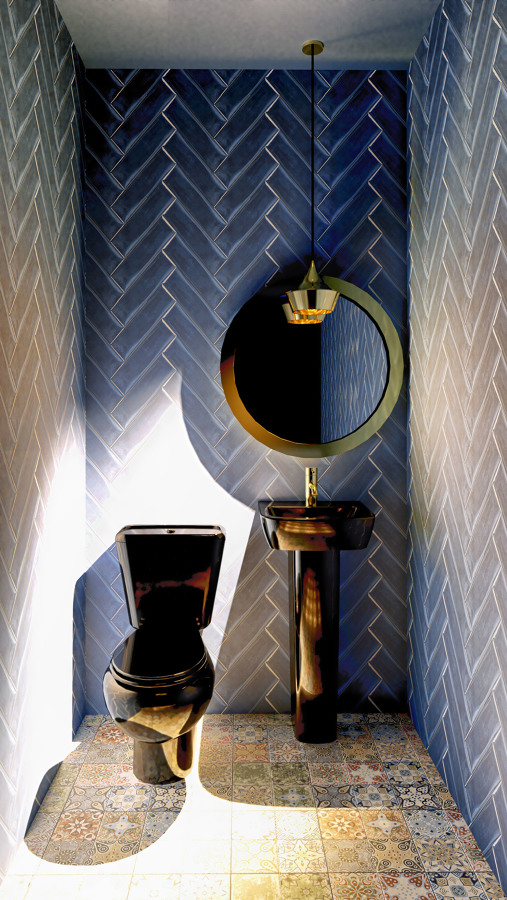 Baño del bar