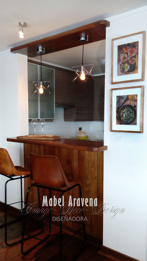 Barra cocina, detalles