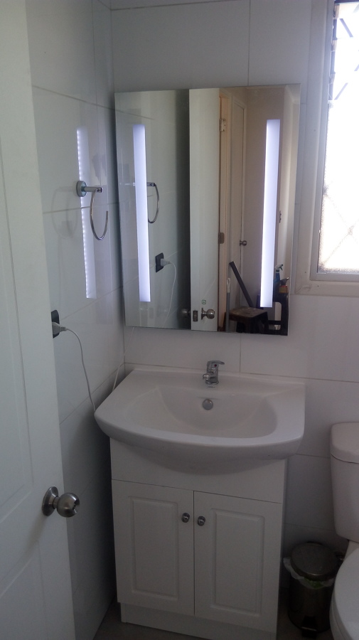Cambio de espejo y mueble