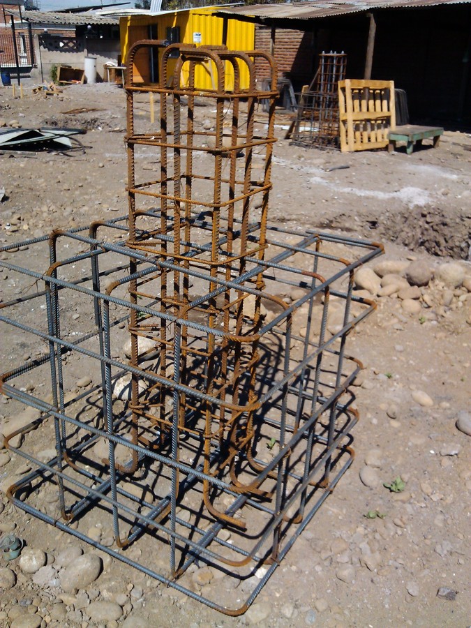 Canastillo fundaciones Estructura TUBEST