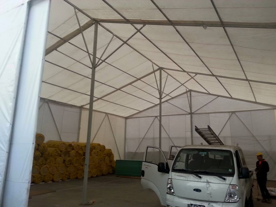 Carpa para bodega