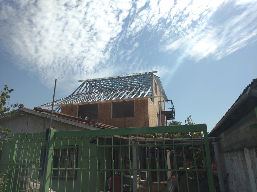 Casa 3 pisos Estructura