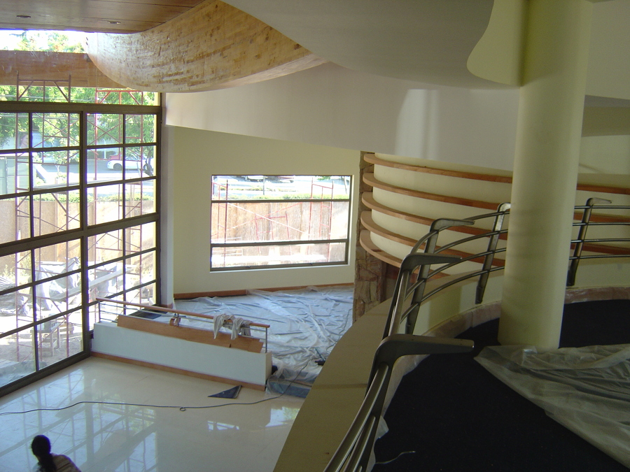 Casa Diseño de Vigas Abstractas