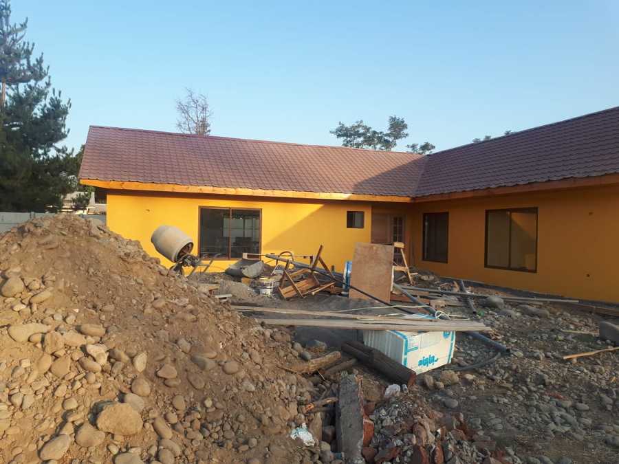 Casa en proceso de construcción