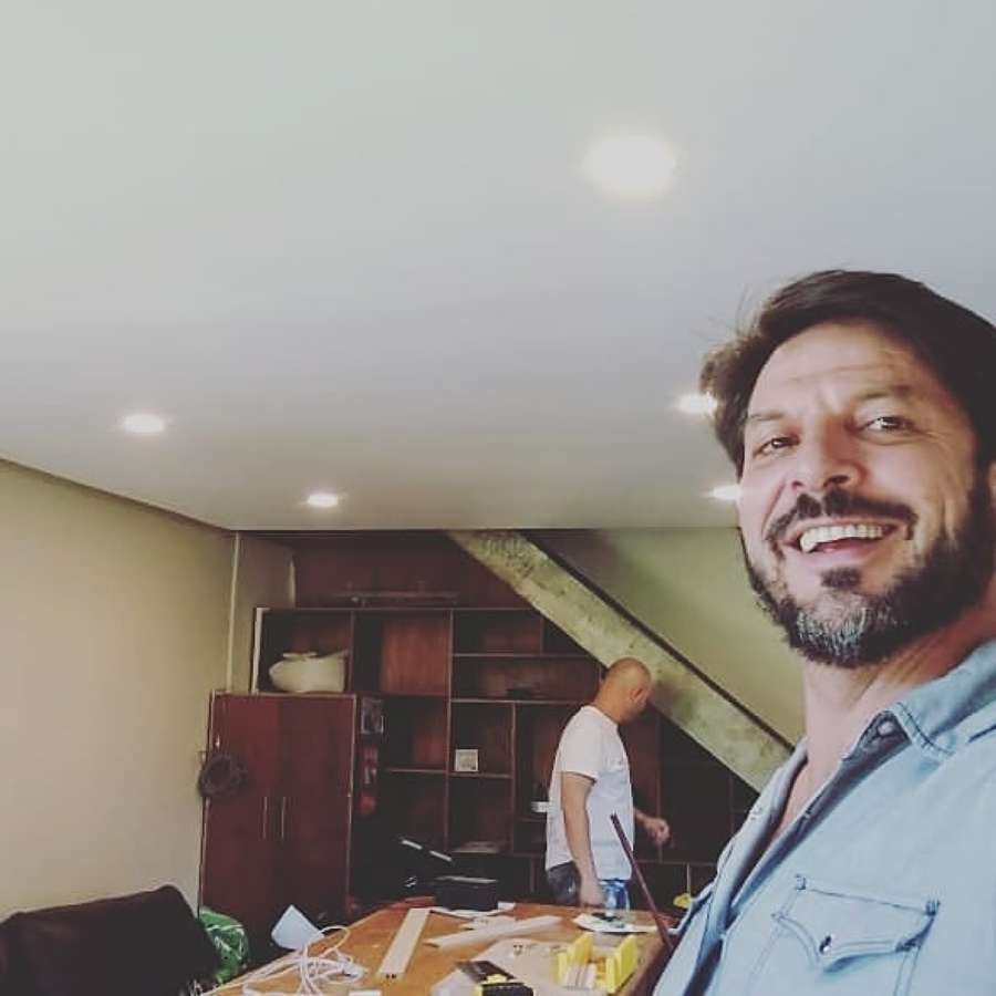 Cliente Feliz con el avance de la obra