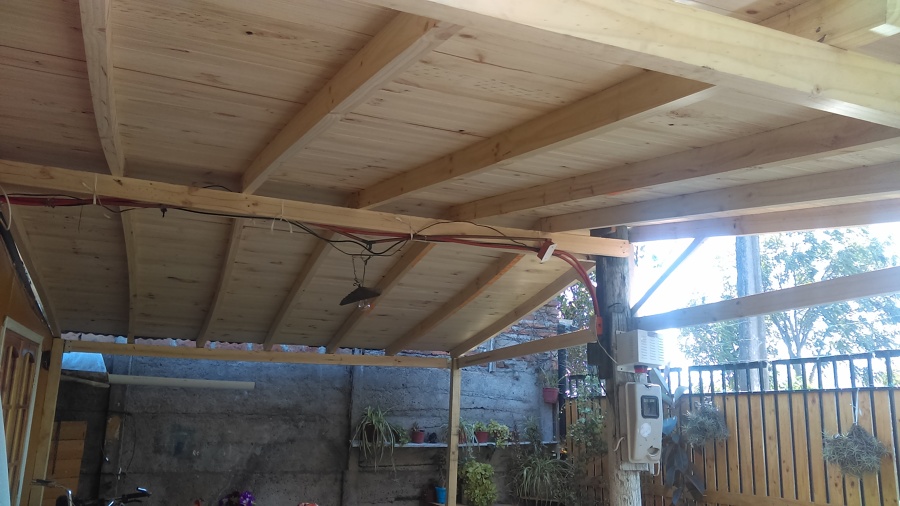 Cobertizo terminado
