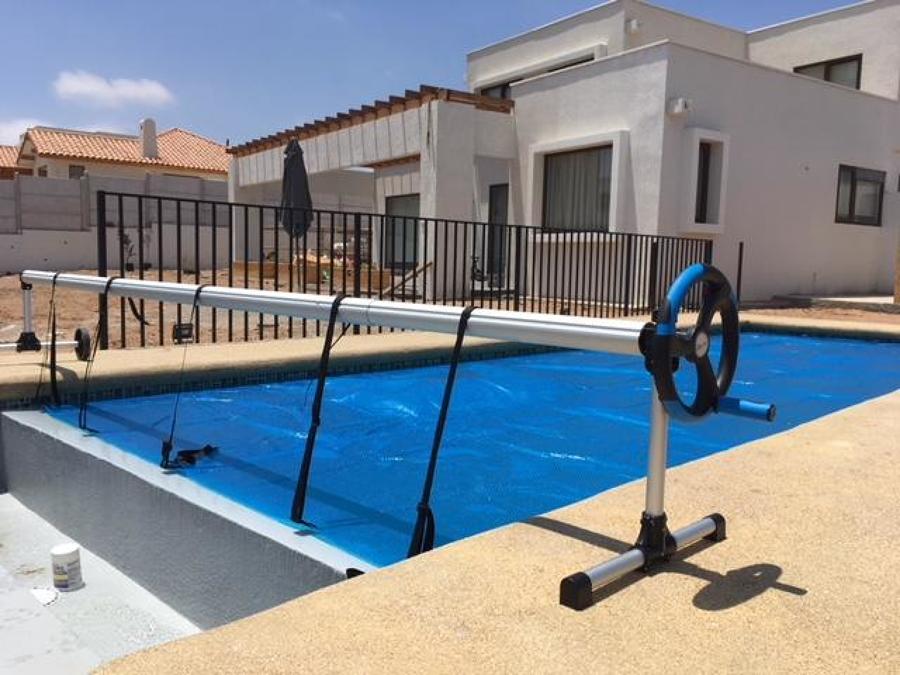 Cobertor termico para piscina temperada